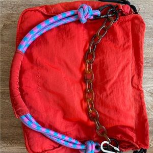 Limited Edition Rotunda Sant Hobo with tortoise chain and nylon cording. EUC.